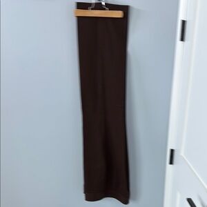 Karen Kane Brown Maxi Pencil Trousers